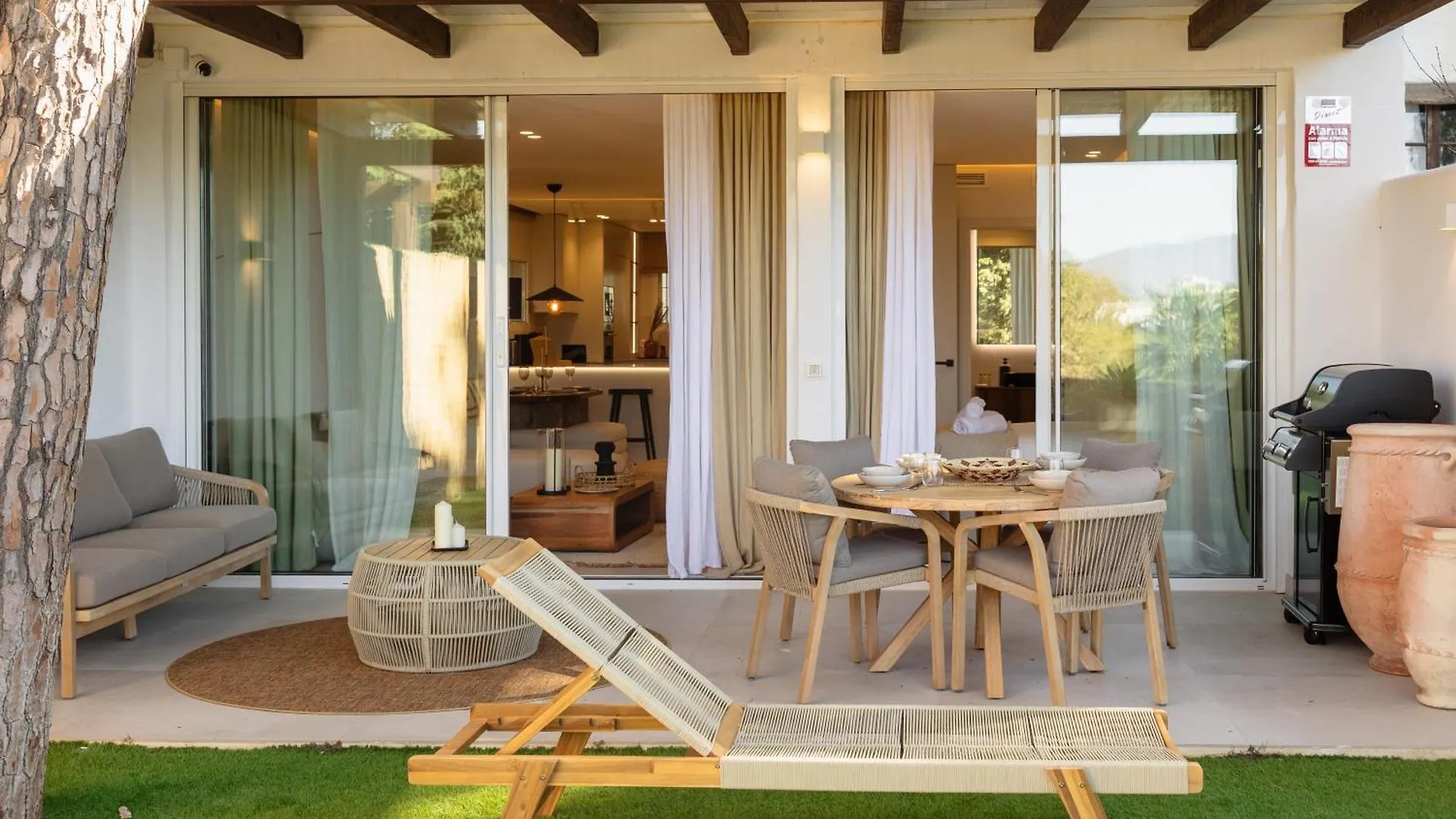 Apartment Modern First Floor Apartment, With Private Terrace Garden And Barbecue, In First Line Of Aloha Golf, In Nueva Andalucia Marbella Spain